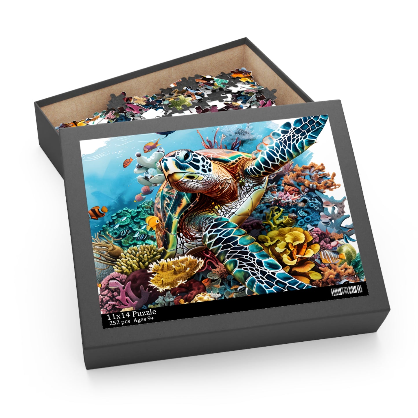 Turtle Puzzle (120, 252, 500-Piece)