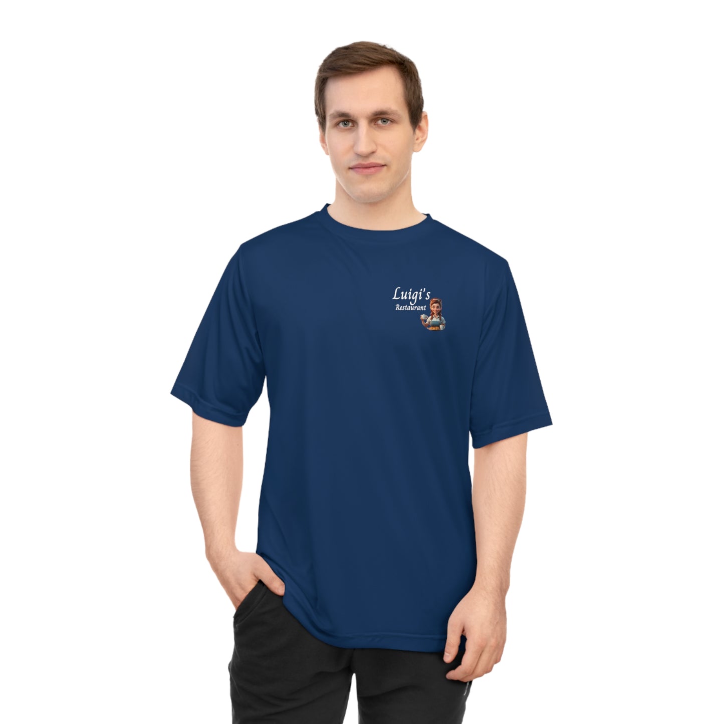 Luigi's Uniform Zone Performance T-shirt