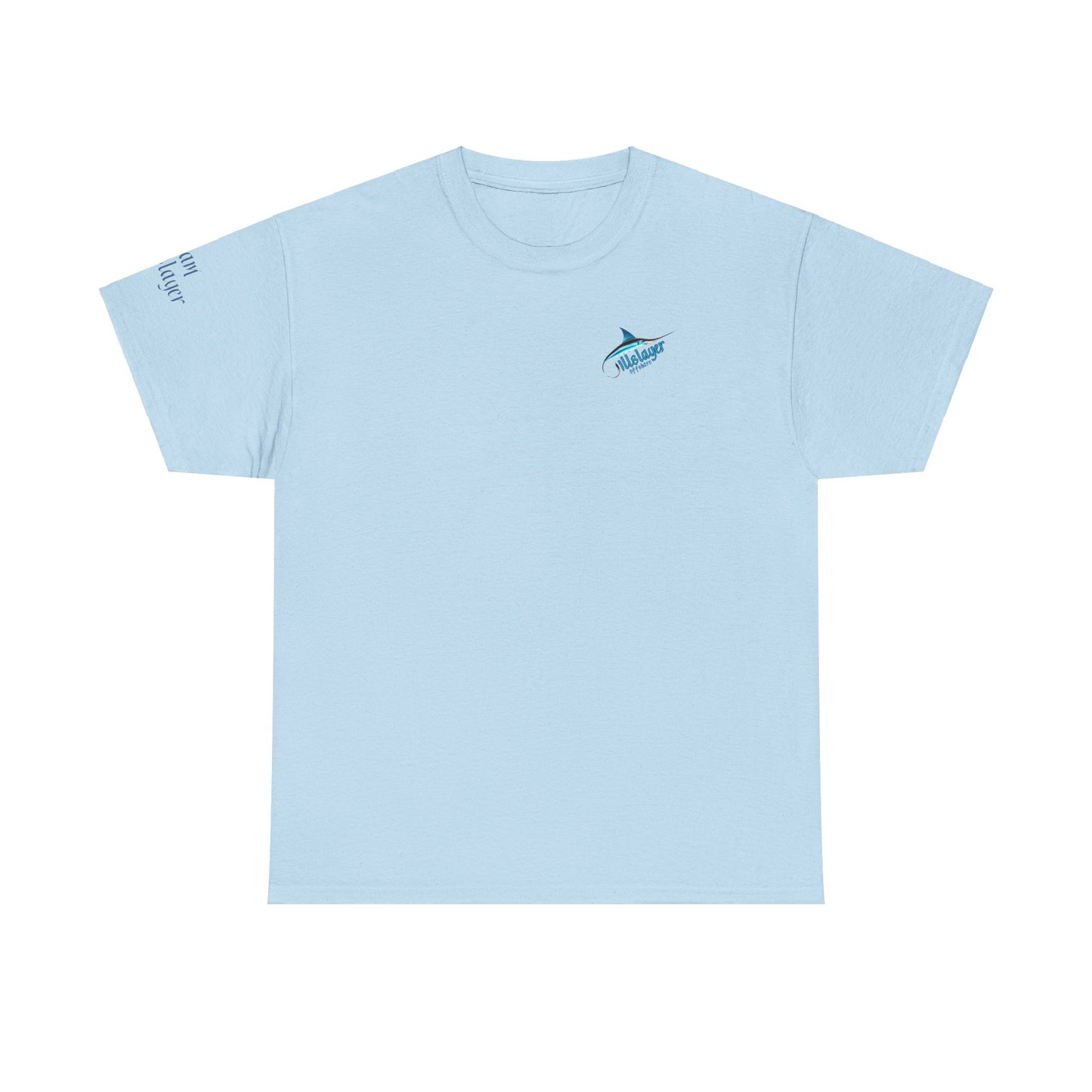 Gillslayer Heavy Cotton Tee Marlin Fishing