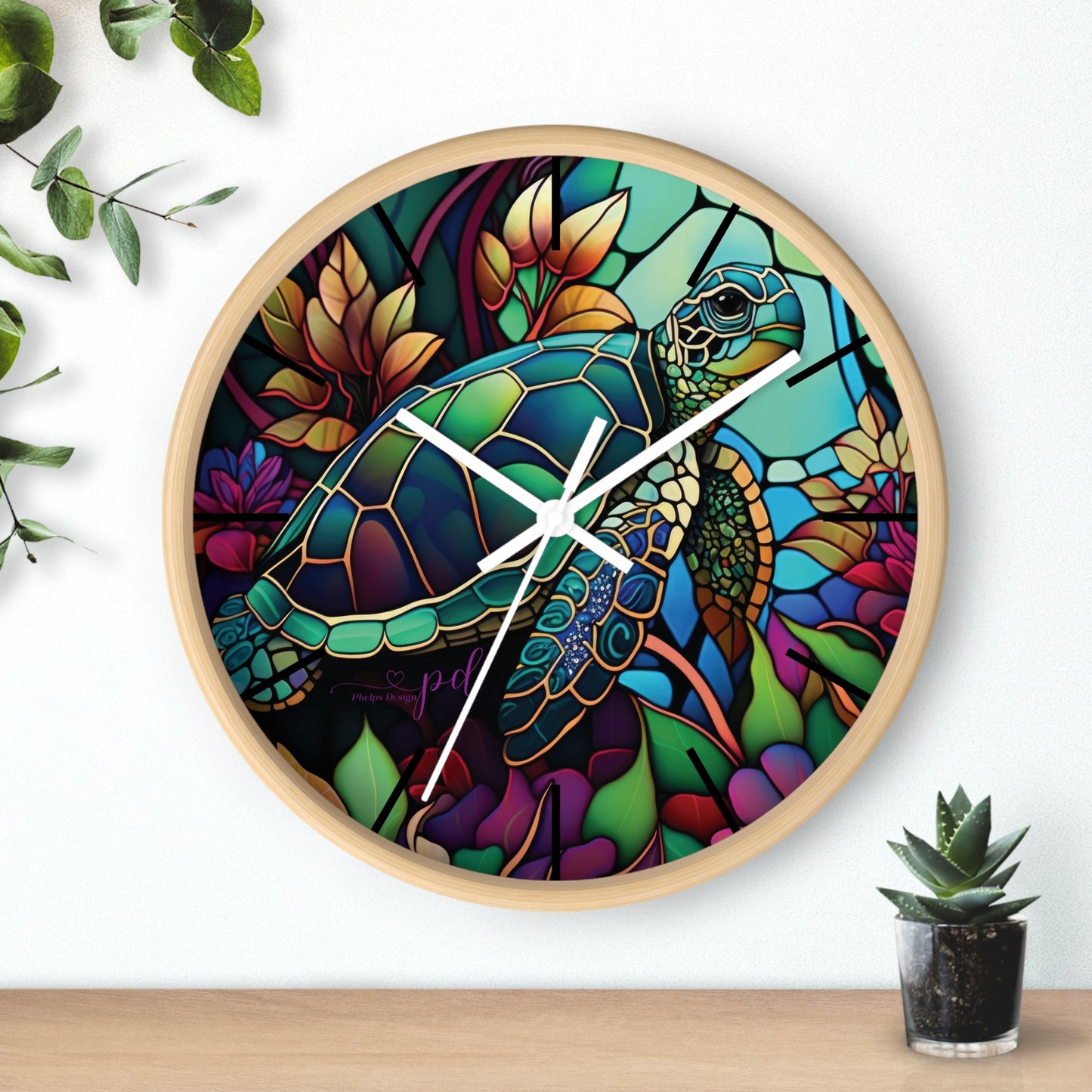 Turtle Wall Clock