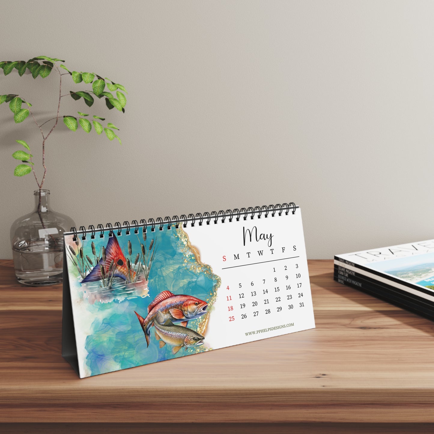 Underwater Desktop Calendar