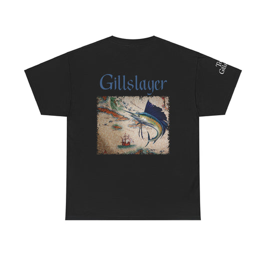 Gillslayer Heavy Cotton Tee Marlin Fishing