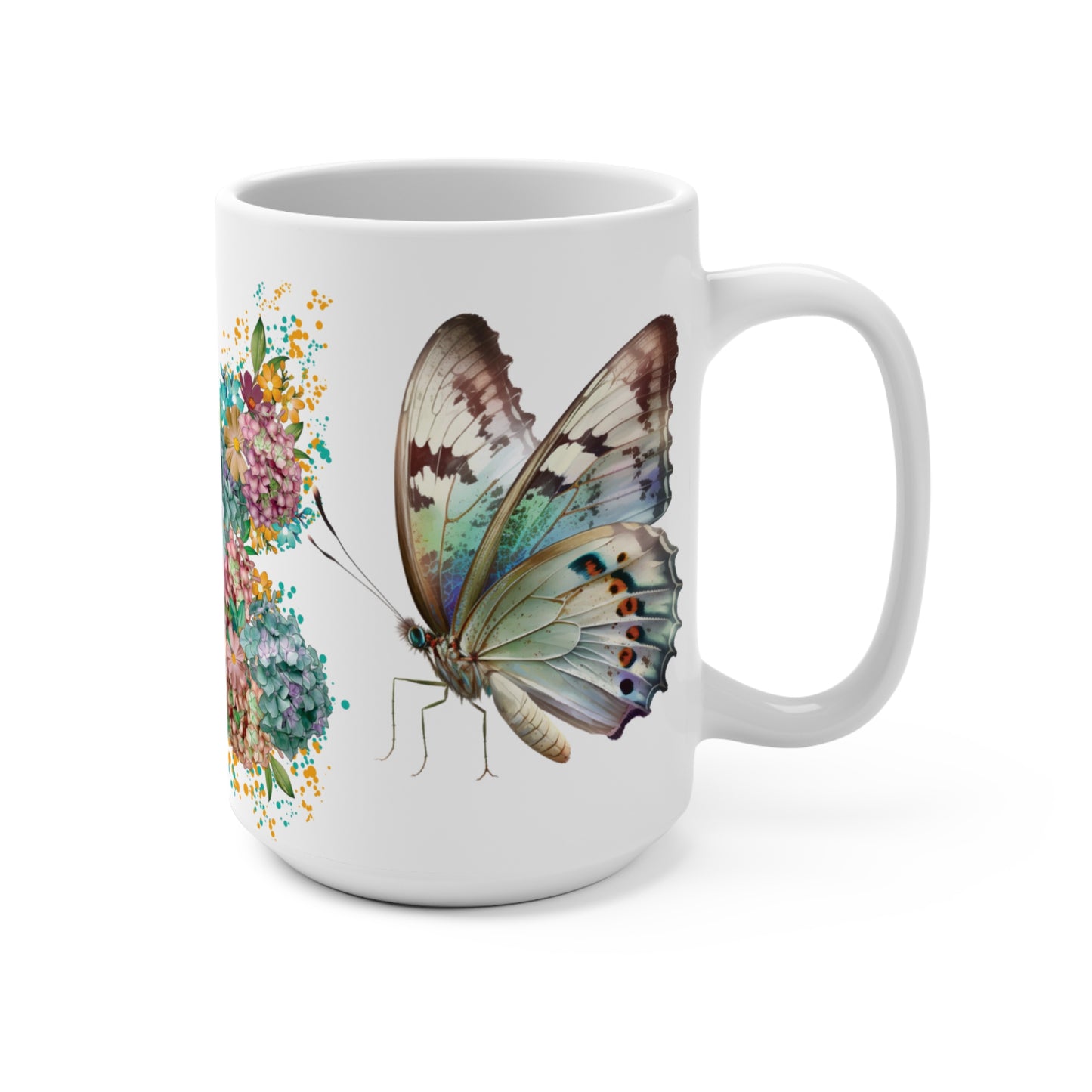 Butterfly Ceramic Mug 15oz