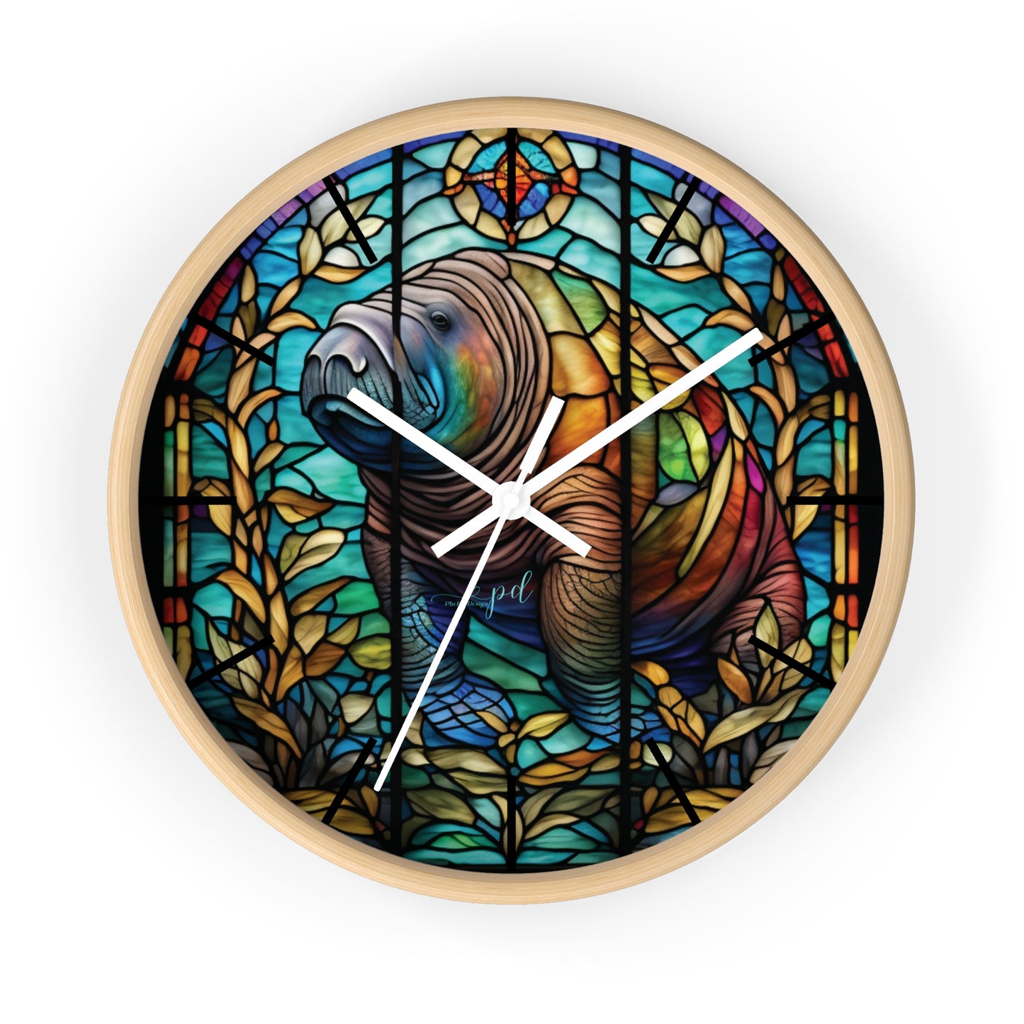 Manatee Wall Clock