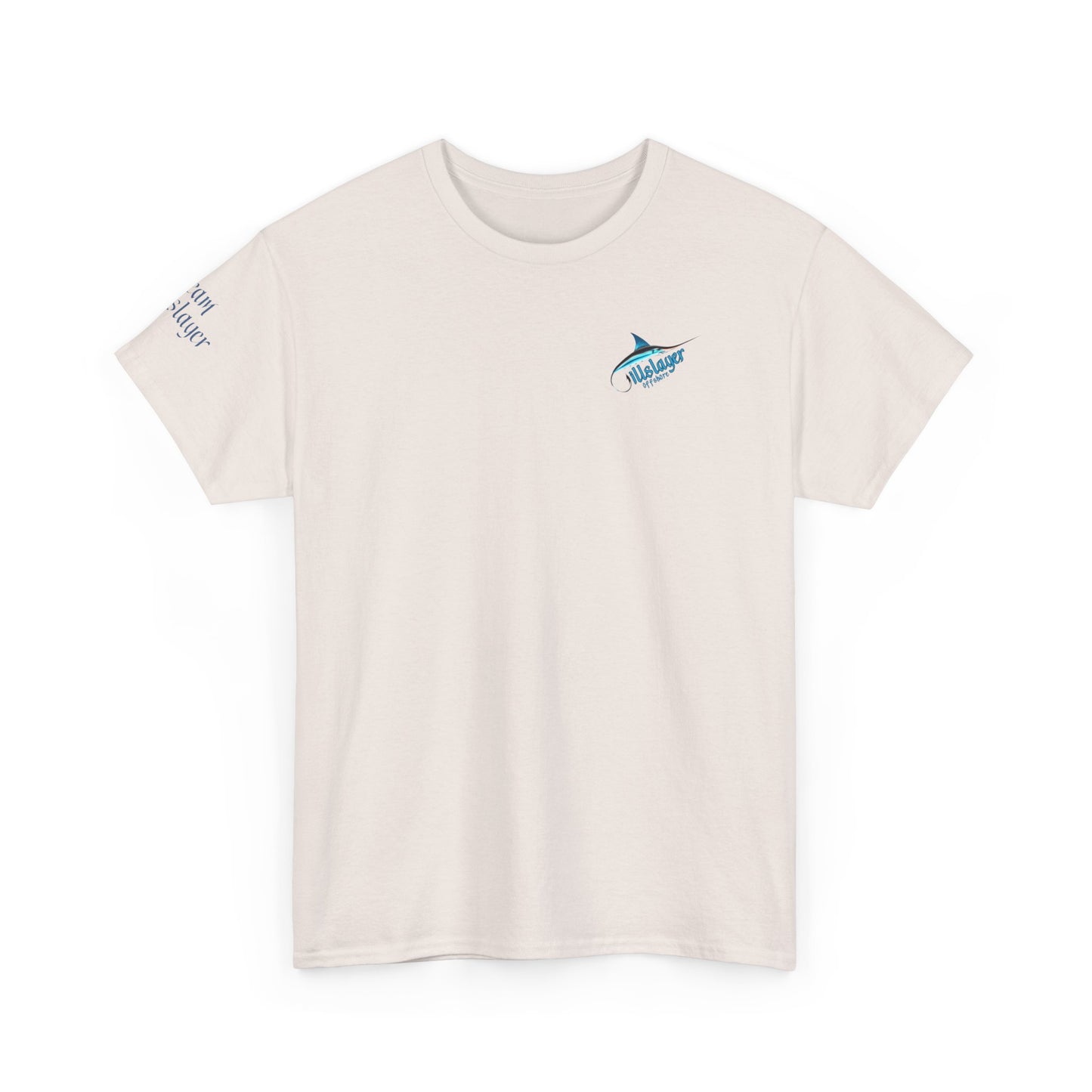 Gillslayer Heavy Cotton Tee Marlin Fishing