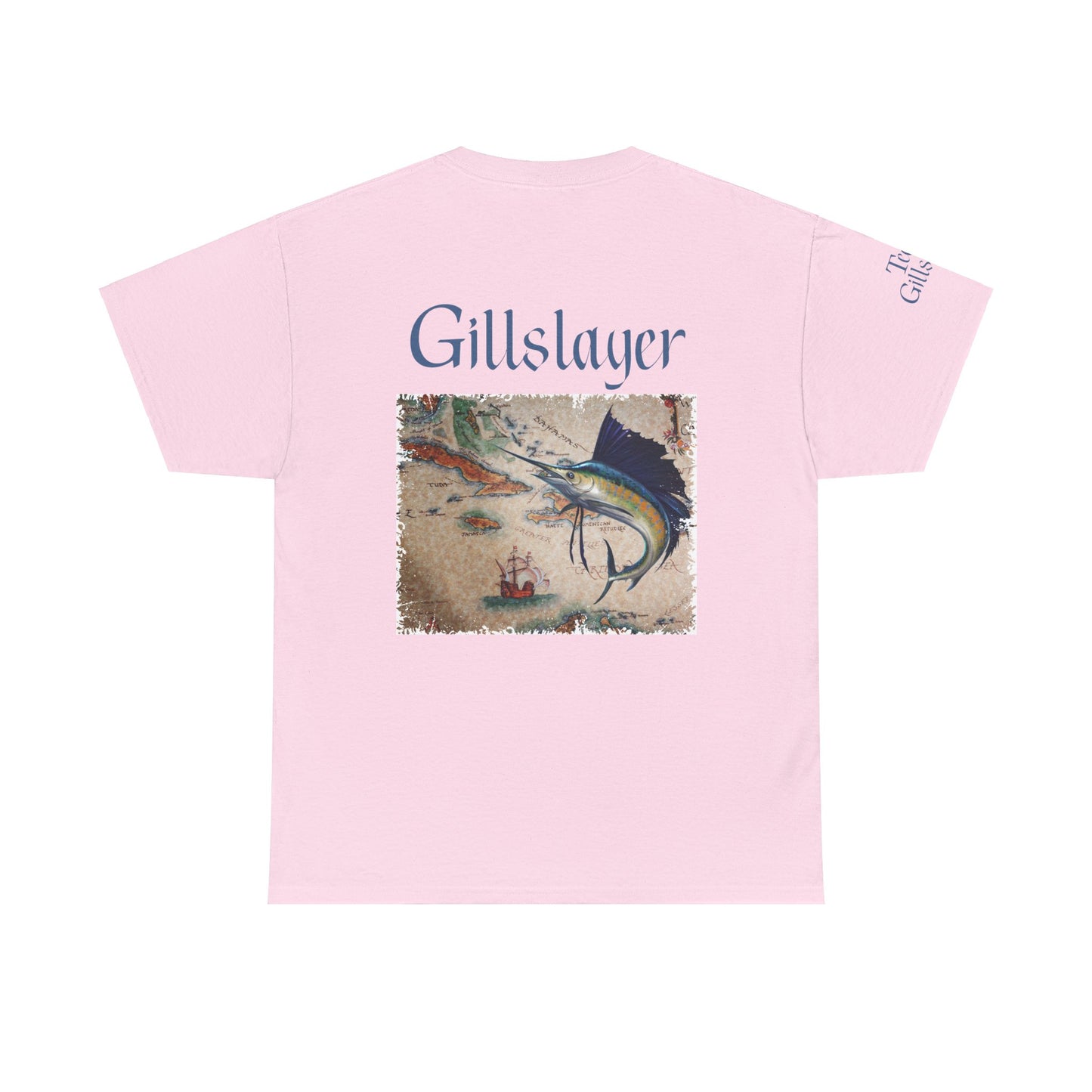 Gillslayer Heavy Cotton Tee Marlin Fishing