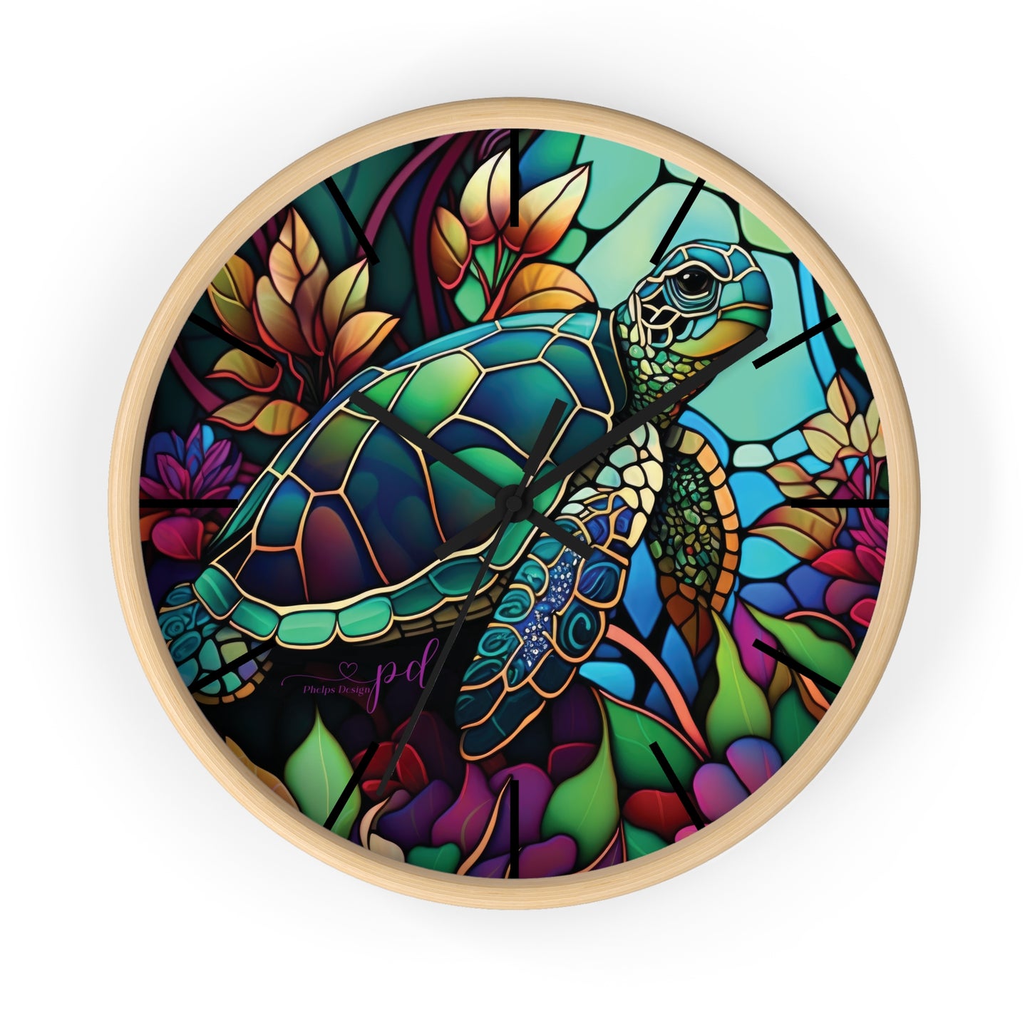 Turtle Wall Clock