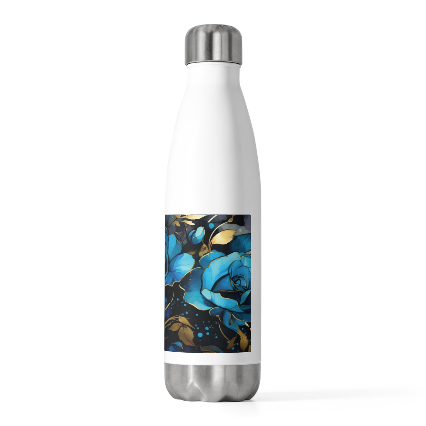 Blue Roses 20oz Insulated Bottle